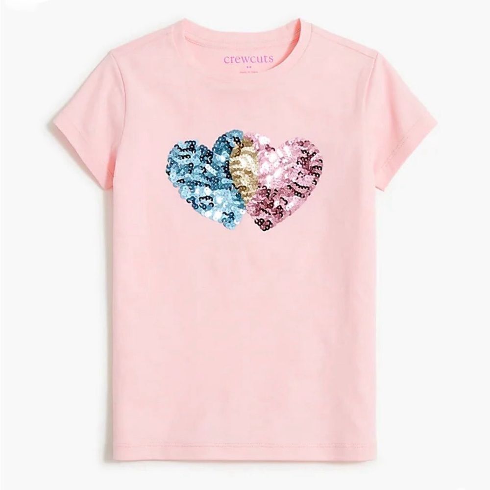 J. Crew Cuts‎ Sequin CLOUD Graphic BLUE S NWT IN PACKAGE